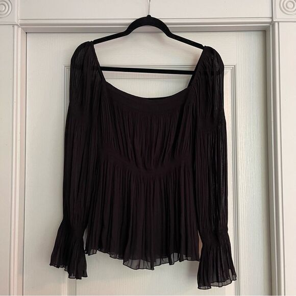 Elegant Black Women's Top - Picture 9 of 9